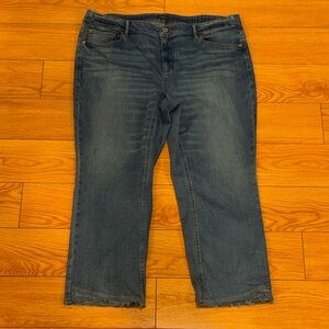 J. Jill Dark Blue Ankle Jeans